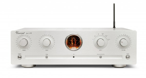 Vincent SA-T7 Diamond Röhrenvorverstärker Stereo silber